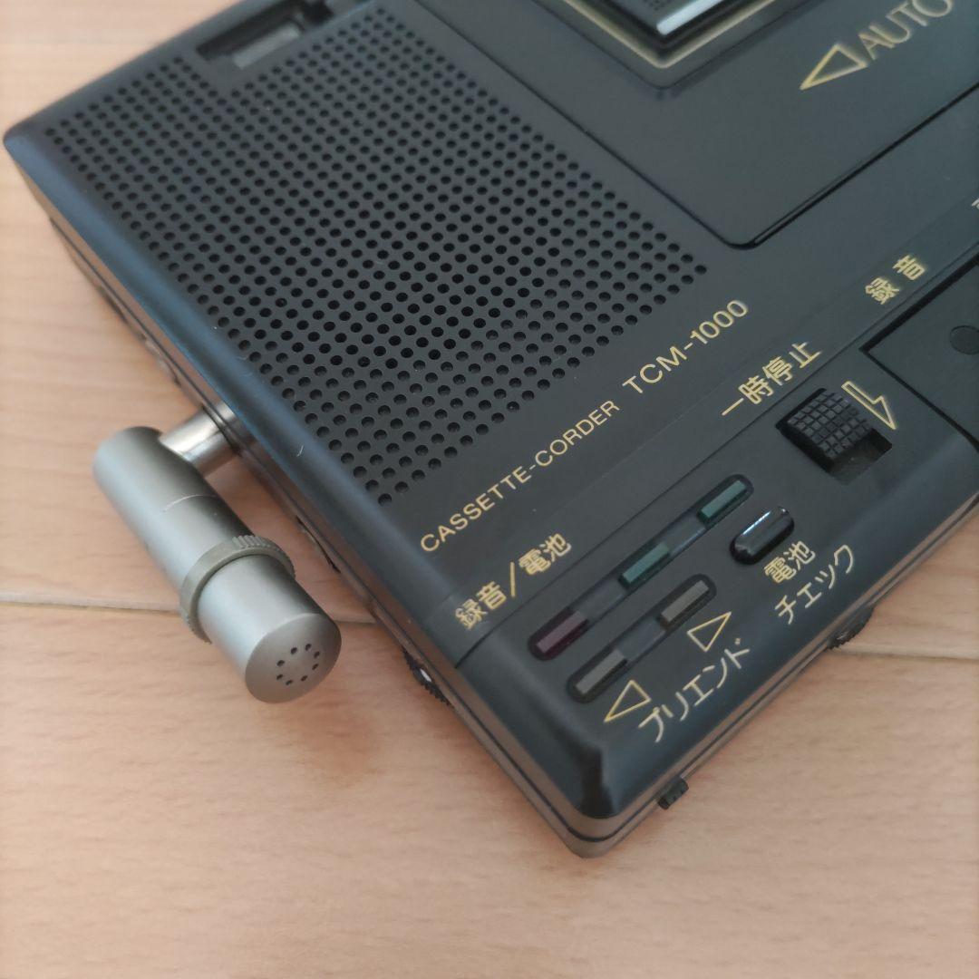 【動作確認品】SONY TCM-1000A & MIC : EMC-130F