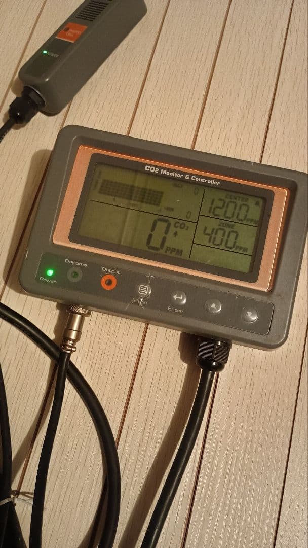 CO2モニター コントローラー 型番不明