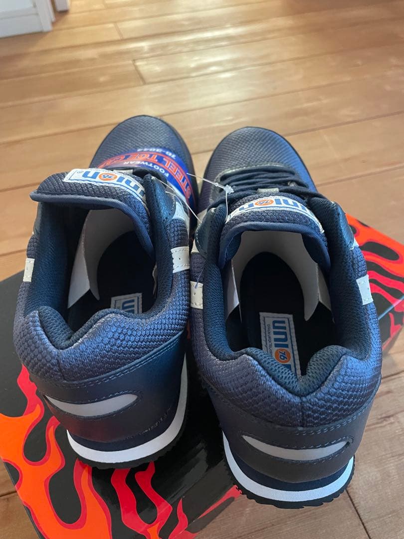 UNION 76 安全靴 76-3044 NAVY 26.5
