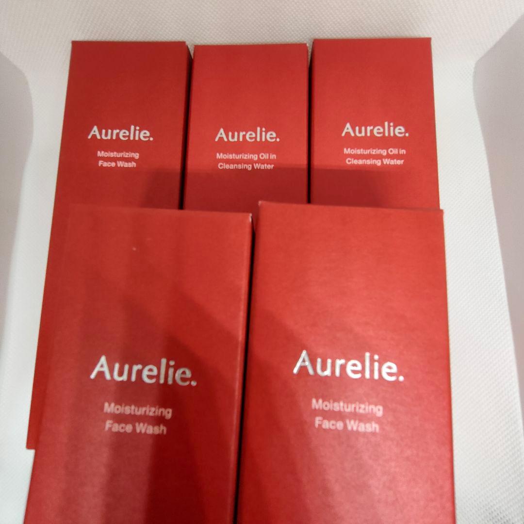 オレリー　Aurelie. MEGUMI クレンジング　洗顔料 5本セット
