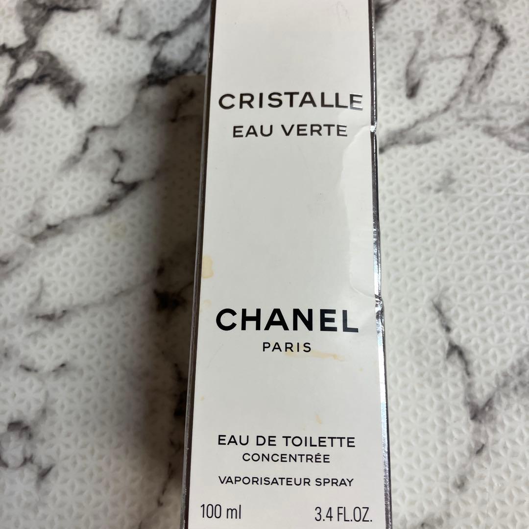ま*ん様 CHANEL CRISTALLE EAU VERTE 100ml 残量