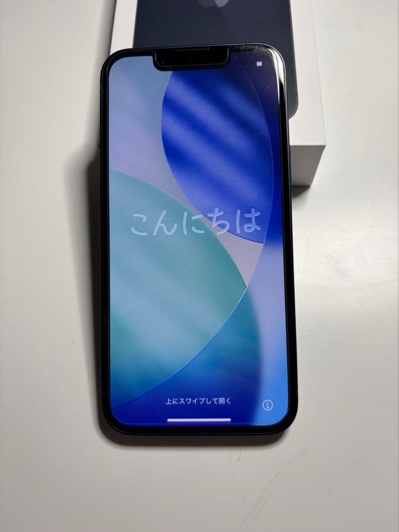 【美品】iPhone 13 mini ミッドナイト128GB SIMフリー