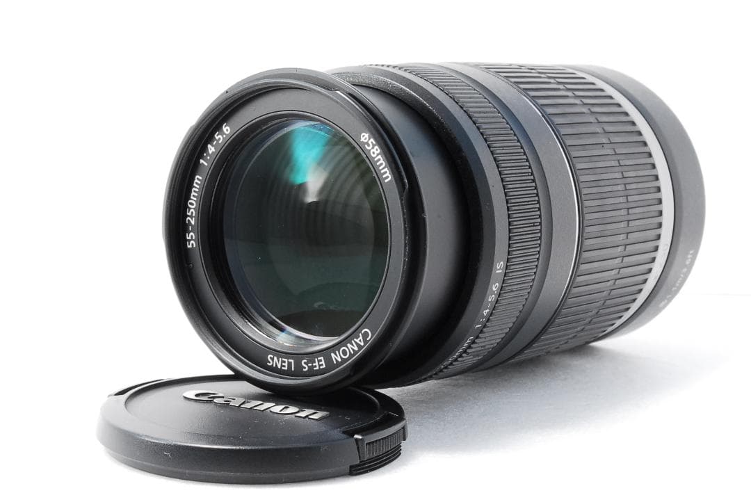 美品❤️ Canon EF-S 55-250mm IS 望遠レンズ 手振れ補正