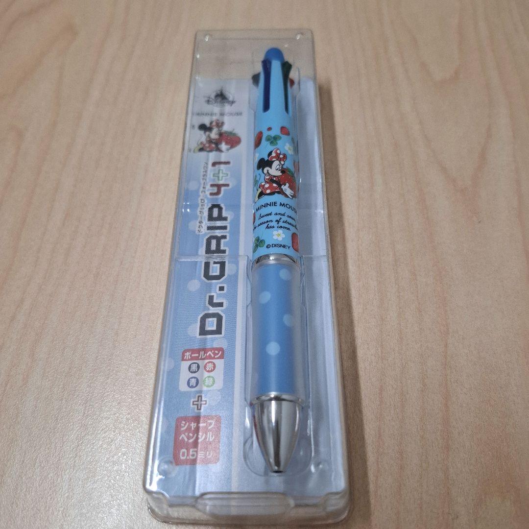 廃盤　ドクターグリップ4+1　ディズニーストア限定　多機能　ミニー　いちご　希少