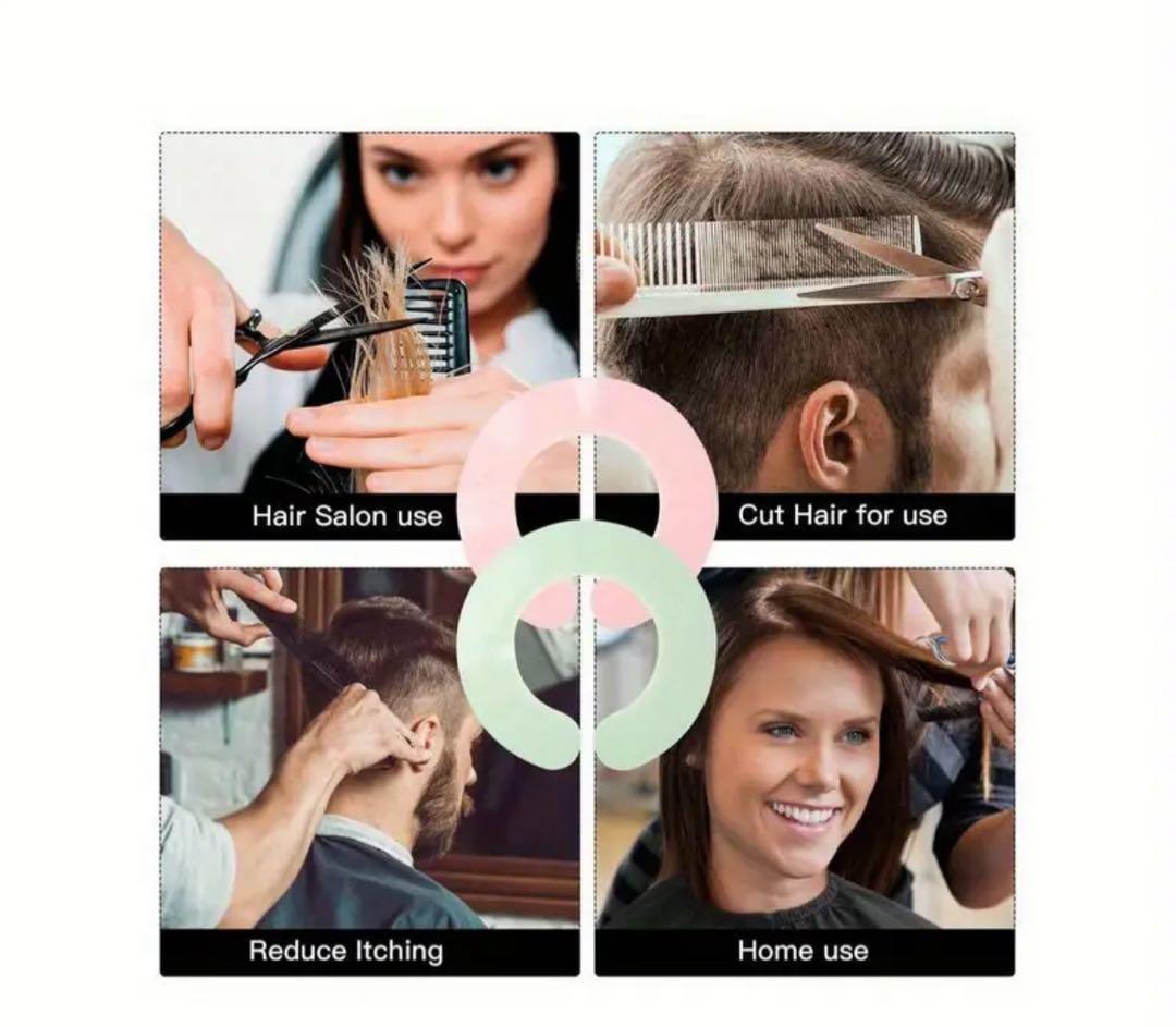 プロ仕様理容用日本製ステンレスシザーズすきバサミ2本シリコンネックトリマーの三点