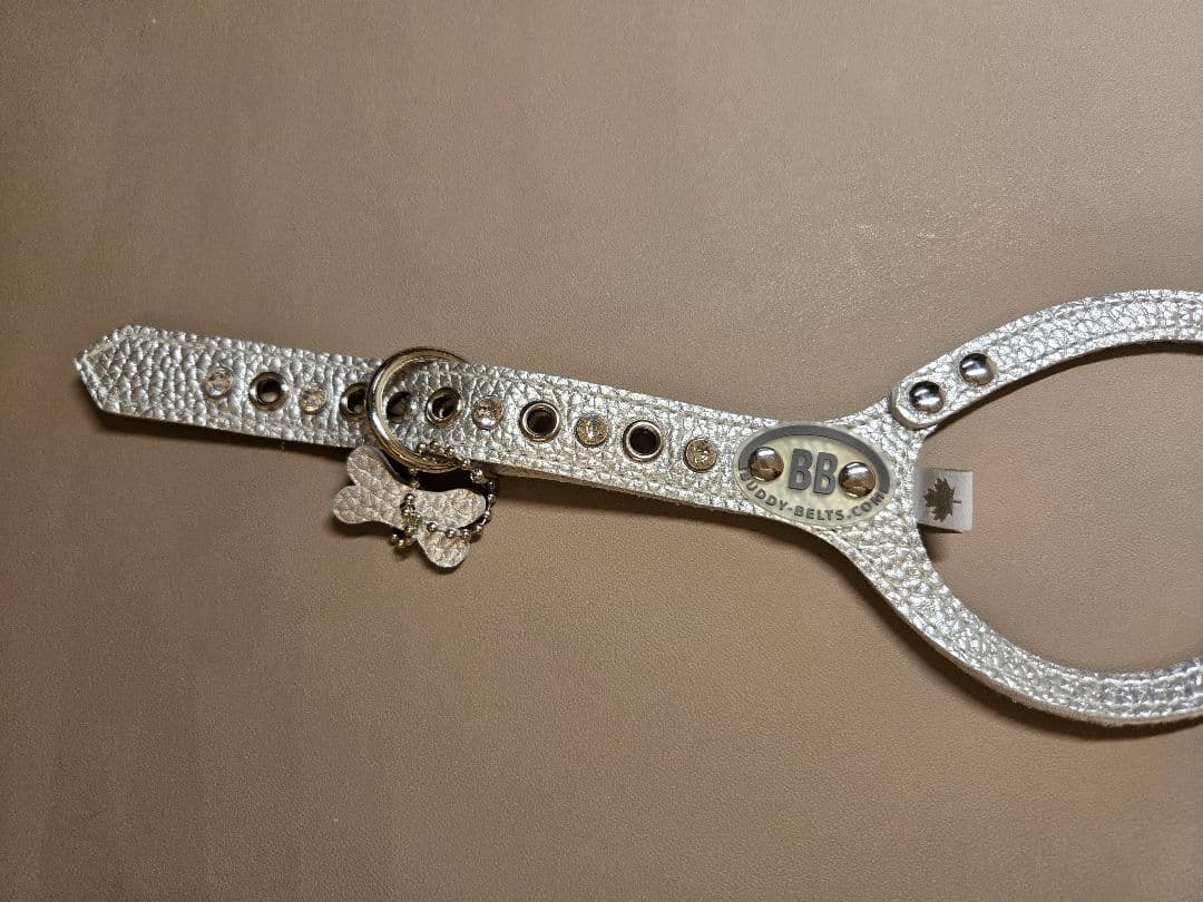 【未使用品】Buddy Belt 小型犬用ハーネスMoonWalk シルバー