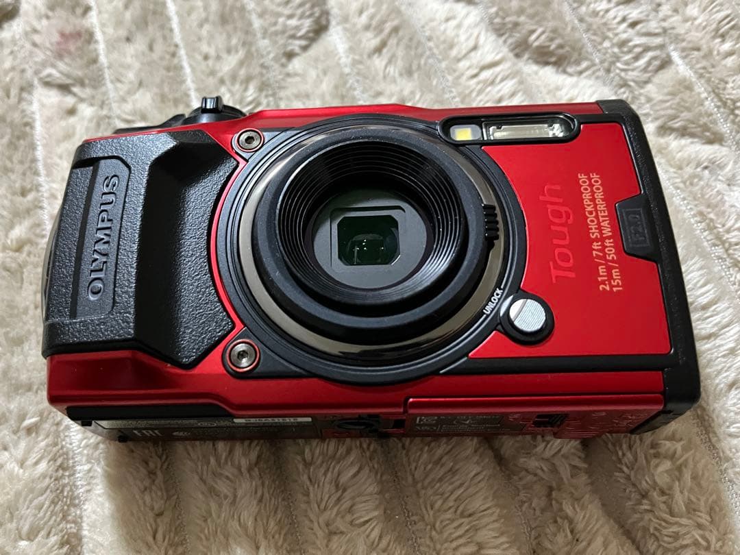 【美品】OLYMPUS Tough TG-6 レッド 本体